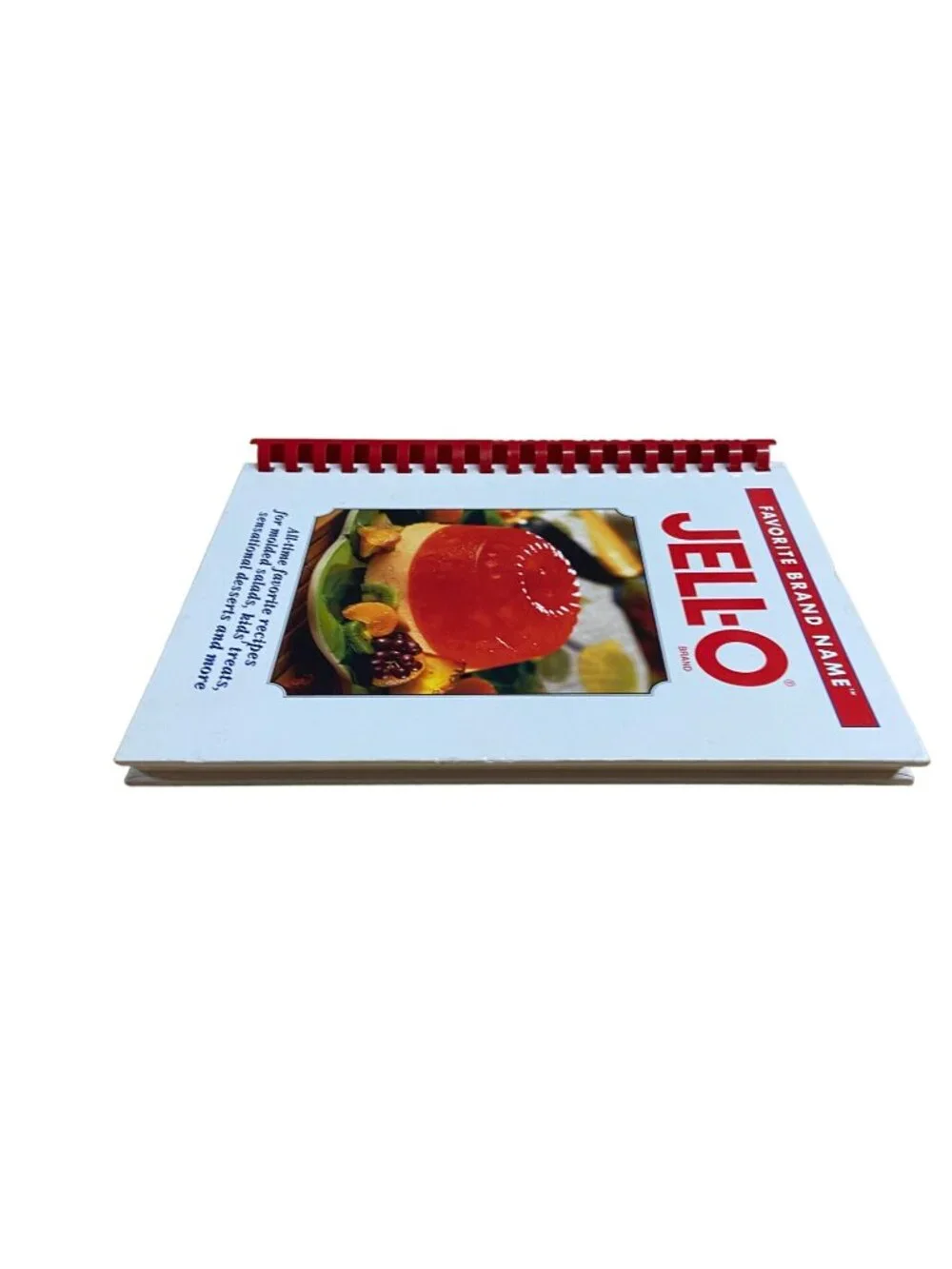 Favorite Brand Name JELL-O Cookbook Spiral HC Recipes Desserts Vintage